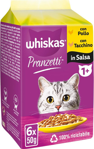 Whiskas pranzetti carni - pranzetti,