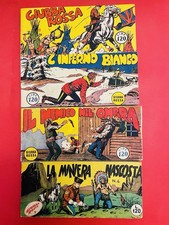 Giubba Rossa Raccoltina striscia I serie n.1/4 completa originale quasi edicola