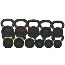 Diamond Kettlebell Pro in Ghisa Colore Nero Peso con Maniglia per Cross Training