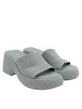 ZARA Sandalo con plateau Donna