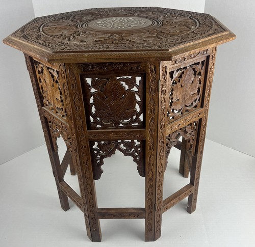 Tavolino pieghevole ottagonale