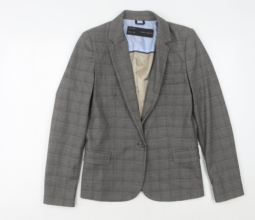 Blazer zara basic grigio - zara, a