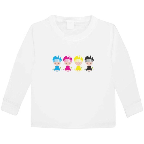 Shirt colorate cmyk - t-shirt, 'colorate