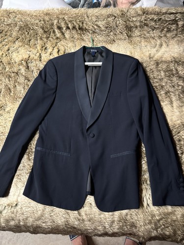 Abito uomo blu elegante slim - uomo,
