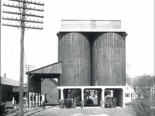 Coal storage tower - coal, silos