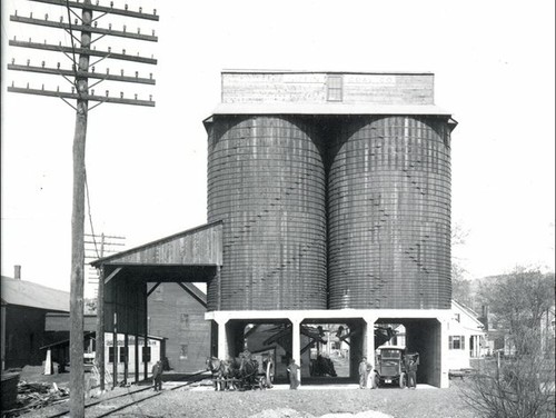 Silos torre stoccaggio - torre,