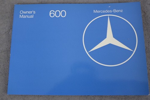 Mercedes benz 600 100 - benz, 100"