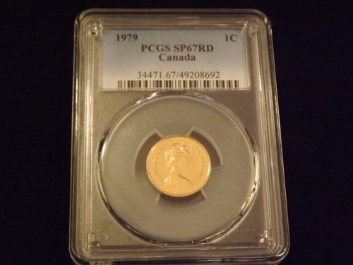 1967 centesimo canada pcgs - 1967,