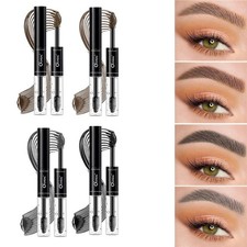 Gel Styling Sopracciglia Impermeabile Doppia Estremità Trasparente Asciugatura Rapida per Uso Giorno