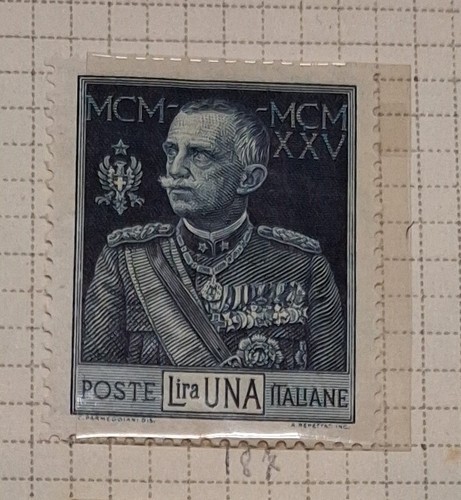 Francobollo italia 1925 - italia, 1925-26