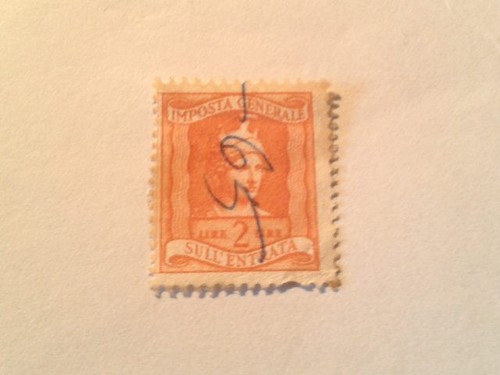 Marche bollo italia 1959 - da, d'italia