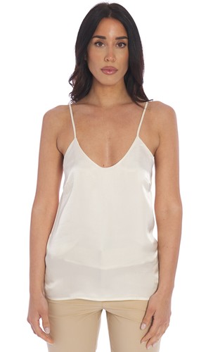 Top twinset raso - raso, con