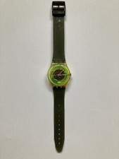 1985 SWATCH TECHNO SPHERE GK101 TECHNOSPHERE RARE working 100%