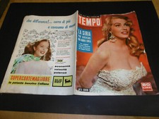 RIVISTA IL TEMPO N°36/1957 ANITA EKBERG C.MALAPARTE SOFIA LOREN E CARY GRANT