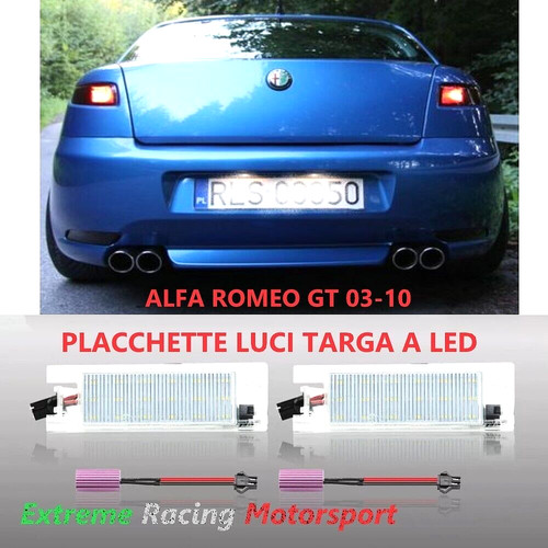 Alfa romeo 10 placchette - gt, 03-10