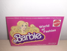 MINI CATALOGO BARBIE WORLD OF