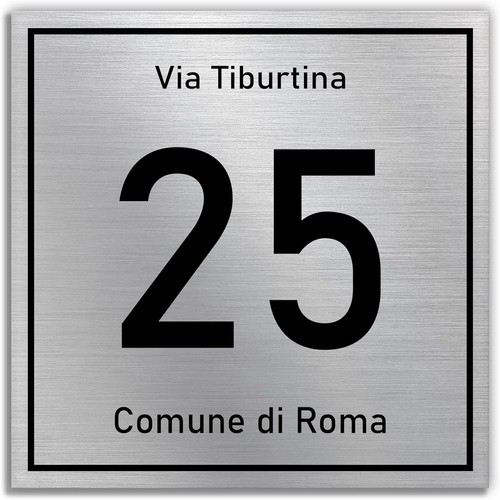 Numero civico moderno - numero,