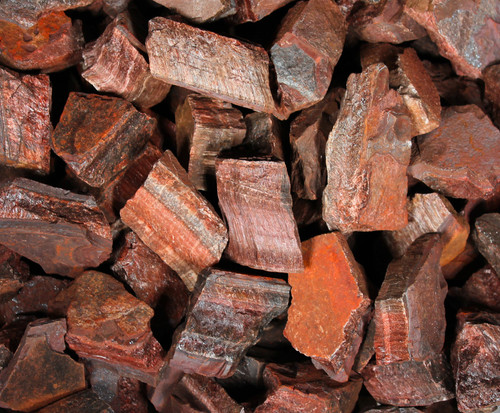 Occhio tigre rosso rocce - di,
