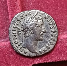 Denario In Argento- Antonino Pio (138-161 d.c.)- Impero Romano