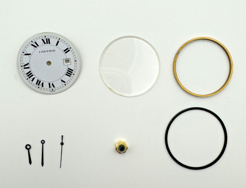 Cartier santos ronde - ronde, cal.77