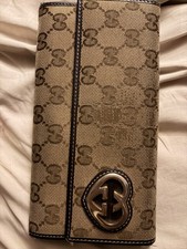Gucci Brown Logo Folding