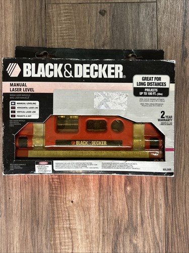 Livella laser manuale - black, &