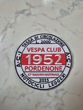 Vespa club toppa patch (No