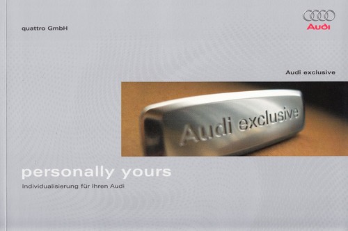 Audi exclusive c6 a4 - d3,