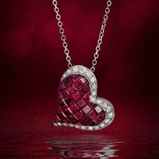 Ciondolo cuore finitura oro