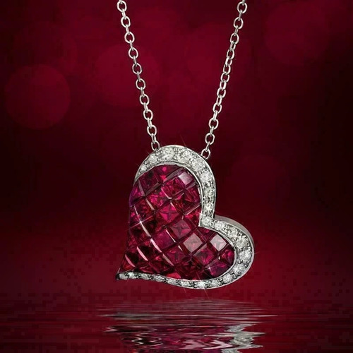 Ciondolo cuore finitura oro