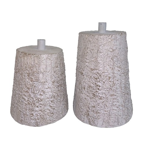 Supporto base tronco - tronco, per