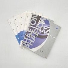 VW / Phaeton / 2006 / Mappa Del Bordo / Manuale D'uso / Libro Di Bordo / Radio