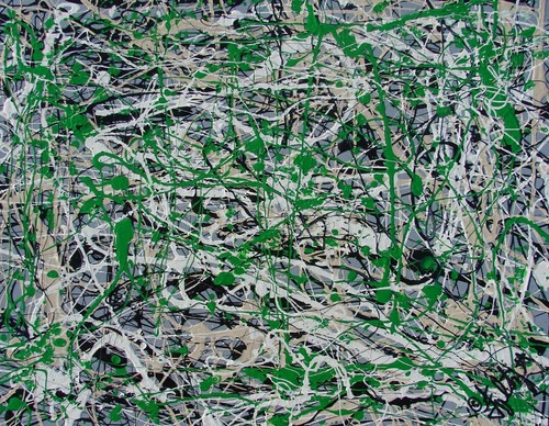 Quadro modernista astratto