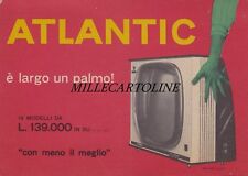 Pubblicita': Televisori "Atlantic" - e' largo un palmo