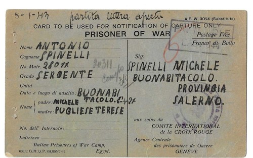1942 cartolina postale - ,