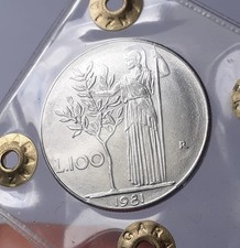 Repubblica Italiana 100 Lire Minerva VARIANTE LEGGI PERIZIA - NO RISERVA