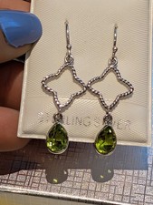 Set orecchini peridoto a