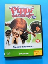 PIPPI CALZELUNGHE VIAGGIO NELLA BOTTE - DISCO DVD VIDEO CARTONE ANIMATO