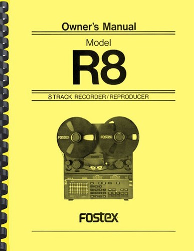 Fostex registratore 8 - fostex,