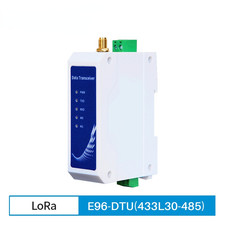 LoRa RS485 Modem Stazione Radio Wireless 433Mhz 30dbm Lungo Raggio Anti Modbus