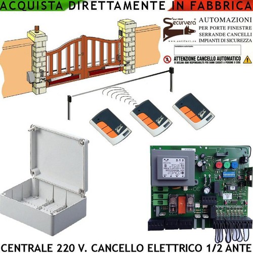 Centrale cancello automatico - centrale,