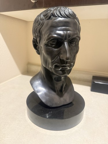 Scultura busto giulio cesare - giulio,