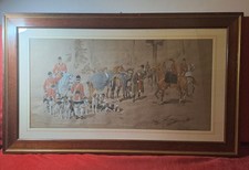 Quadro Antico.Acquerello su