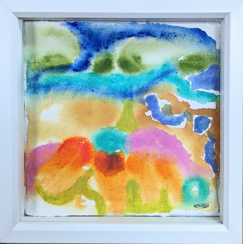 Paesaggio astratto quadro - paesaggio,