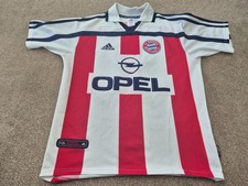 Vintage Bayern Monaco 2000-2002 Maglia Gara Away Uomo Piccolo/Ragazzi XL adidas