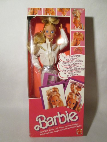 Barbie super hair 1986 - barbie,