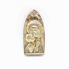 Iconetta Bizantina Argento Maternità Korin Mosca