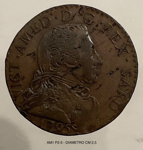 Soldi 1795 torino moneta - soldi,