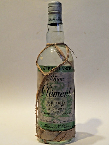 Bouteille ancienne rhum - bouteille,