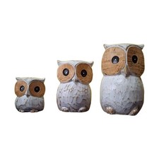 Sculture Gufi Set 3